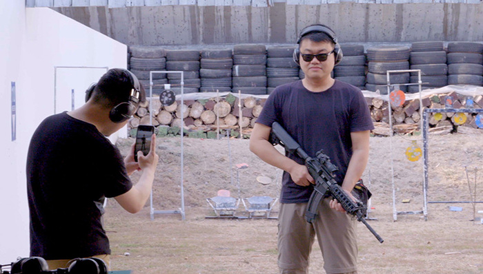 中国人,泰国,创业,真枪,靶场,军事,武器,AK47,IDPA,旅游,朋友圈服务,体验项目