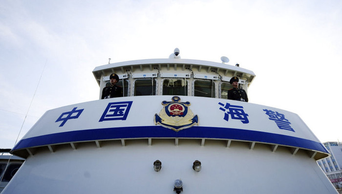 中国海警,黄岩岛,执法船,粤电57,总吨,广州港,碰撞事故,灯浮,航行警告,如下图