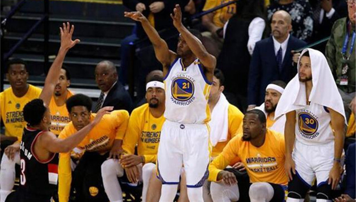 季后赛,勇士,,克拉克