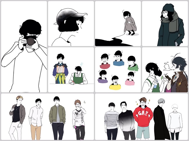 这些品牌在日本插画师 punko 笔下，都变得男友力 Max