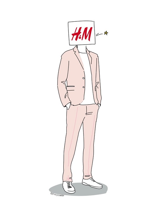 这些品牌在日本插画师 punko 笔下，都变得男友力 Max