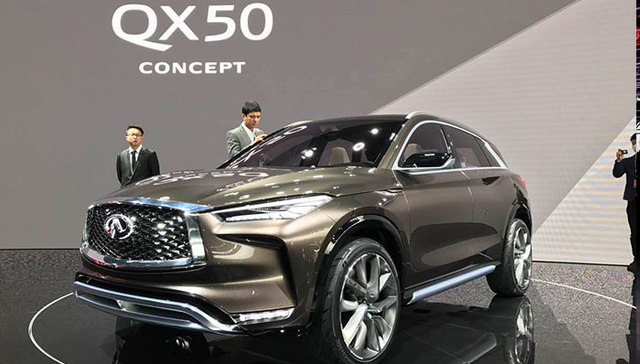 【2017上海车展】发布新品牌主张后 英菲尼迪紧接着亮相了几款重量级产品