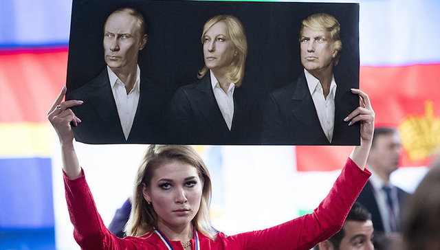 法国大选,勒庞,普京,奥巴马