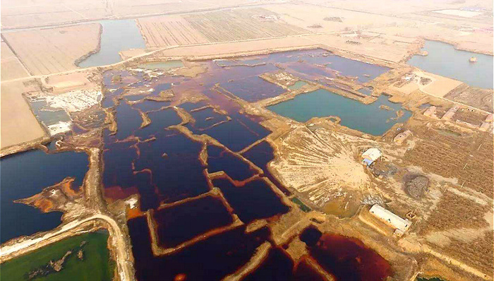 华北地区,渗坑,污染治理