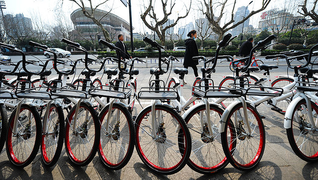 杭州严控五一共享单车进入景区