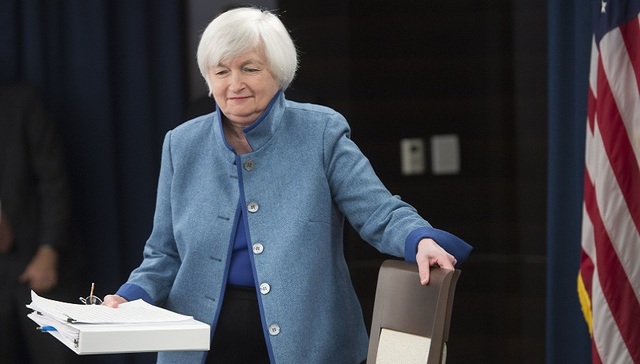 耶伦,美国经济数据