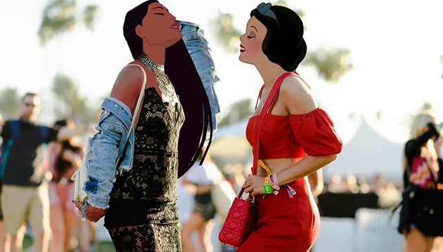 当白雪公主、花木兰穿越到我们的日常……