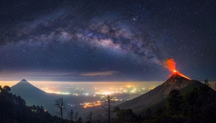 危地马拉,旅行,火山,摄影