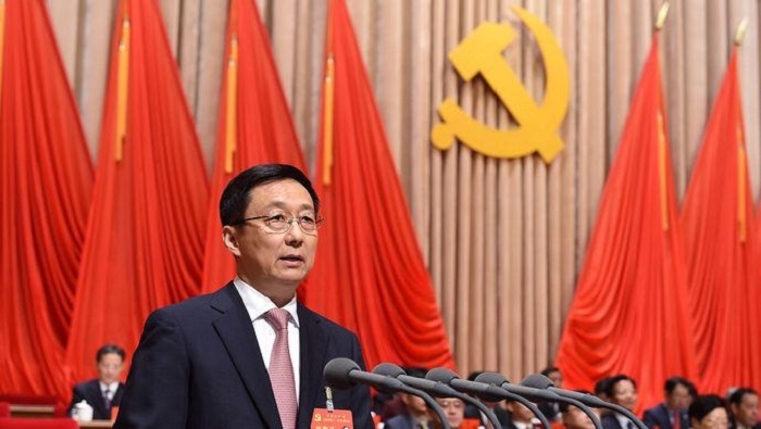 韩正,干部队伍,干部标准,,,容错机制,选人用人,代表大会,十届,优秀年轻干部,培养选拔