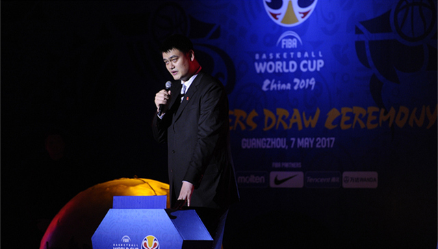 男篮世预赛中国抽得上签 出线无压力但姚明仍有不少难题