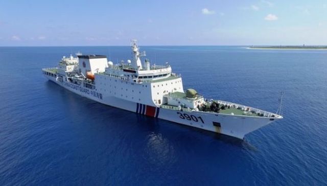 中国,万吨级,海警船,南海,首巡,76毫米速射炮