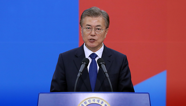 朝鲜,韩国,文在寅