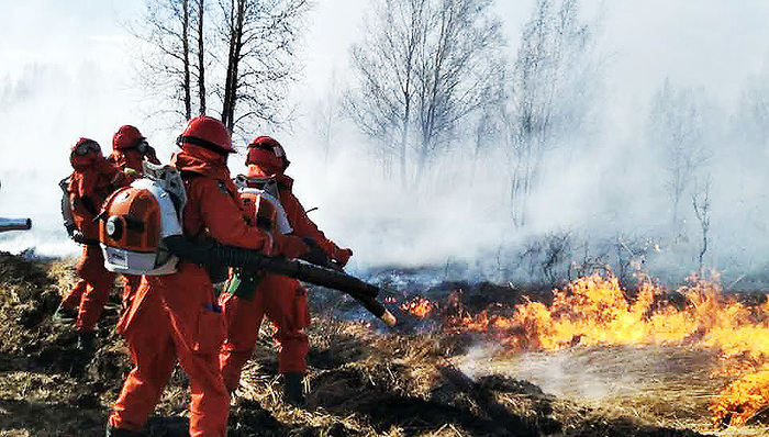 呼伦贝尔,森林火灾,那吉林场