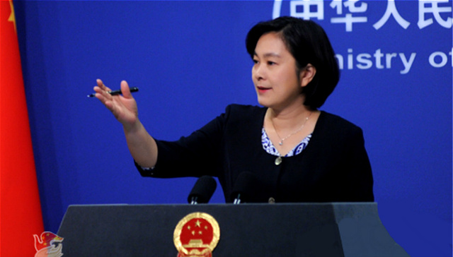 外交部回应“中国军机在黄海相隔45米拦截美侦察机”