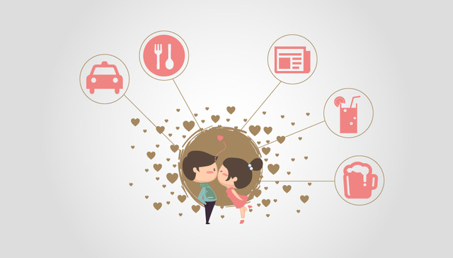 【图解】你算过自己的约会成本吗？ 沪、港人均月收入只够约会9次