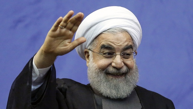 伊朗大选,伊朗,鲁哈尼,莱希,伊朗总统,连任