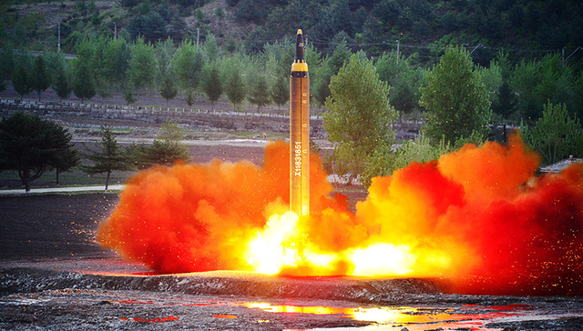 韩国军方称朝鲜再次试射疑似弹道导弹