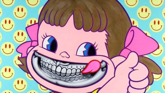 当卡通人物都长出了牙齿……