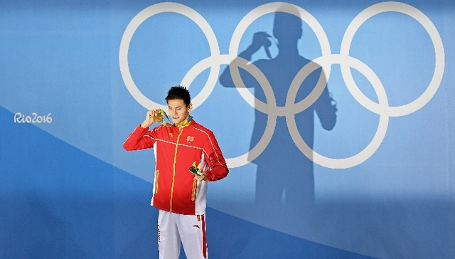 中国体坛财富榜：孙杨年入6900万居榜首 “粉丝大户”张继科与宁泽涛分列二三