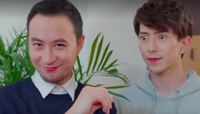 男生爱上化妆？百雀羚的神反转广告又来了