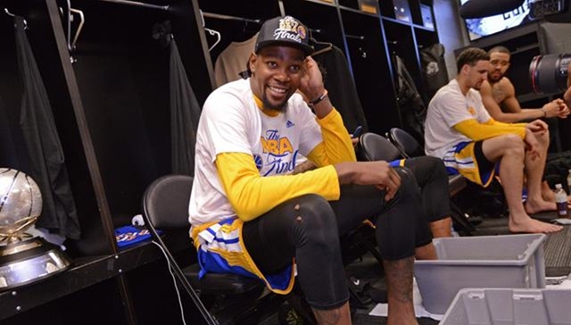 专访杜兰特：时隔五年重返总决赛 但冠军不意味着人生完满