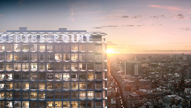 伦敦地标建筑Centre Point完成翻新 成西区最高豪宅