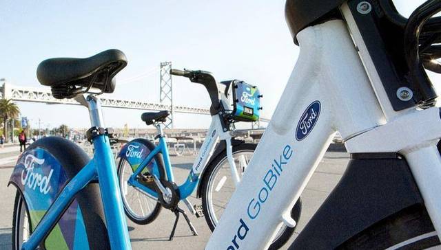 福特，共享单车，加州湾区，Gobike