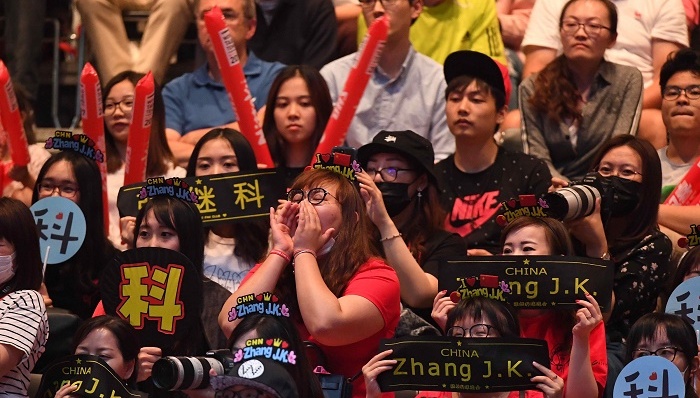 在德国世乒赛上 这群乒乓“迷妹”震惊了世界