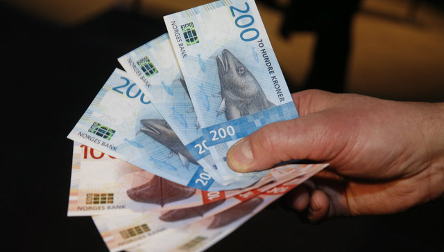 挪威发布新纸币 上面印了一条咸鱼