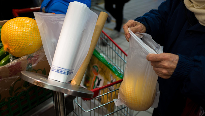 人民日报,限塑令,免费塑料袋