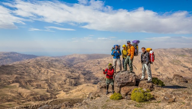 约旦,徒步旅行