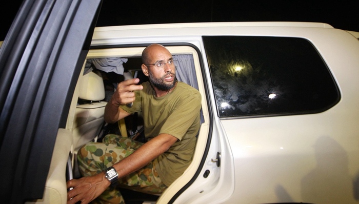 赛义夫,利比亚,卡扎菲