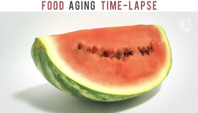 食物腐烂的过程是这样的。。