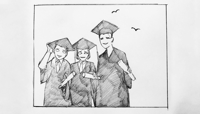 毕业，唉……
