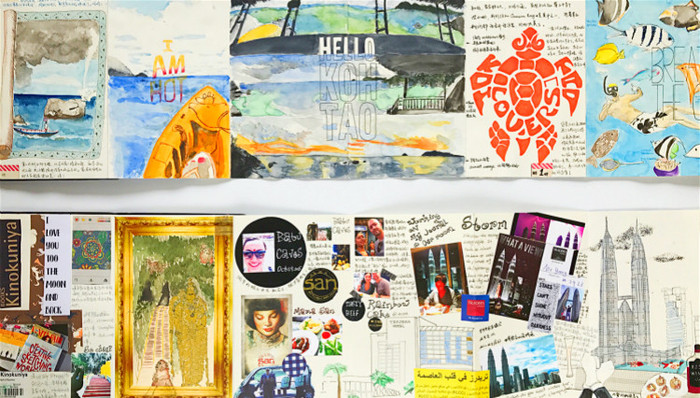 旅行,插画,生活家