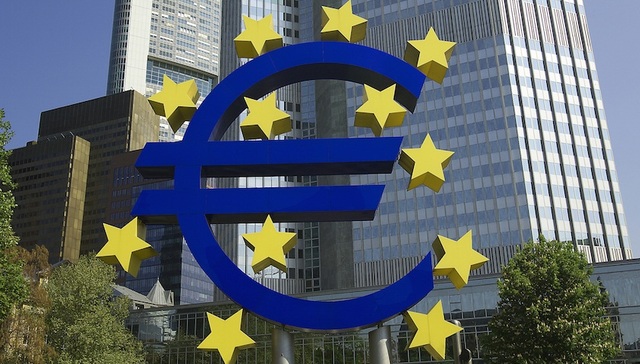 德拉吉称欧元区通缩已被再通胀取代 欧元跳涨0.5%
