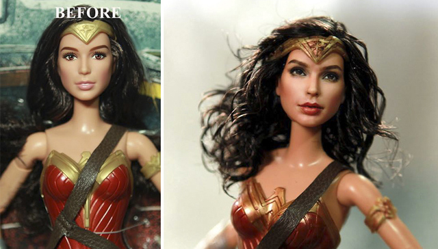 芭比娃娃有多丑 他的手就有多巧