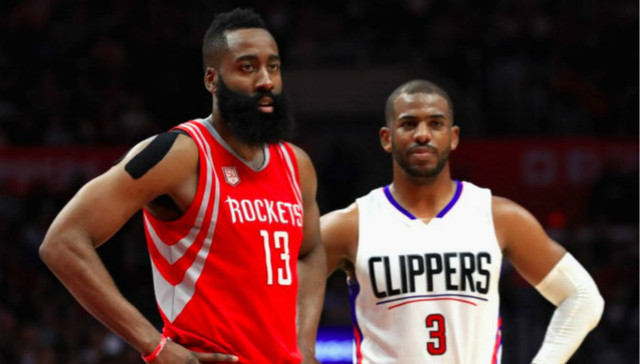 保罗联手哈登比肩“姚麦” 火箭崛起西部进入厮杀模式