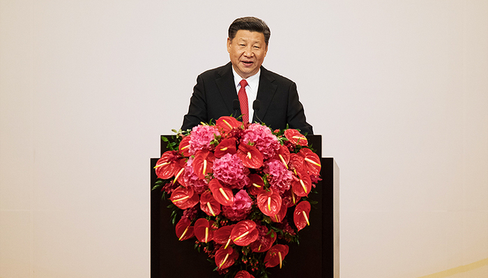 习近平,漫评,一国两制,香港特别行政区行政长官,香江,中央军委主席,国家主席,中共中央总书记,漫画作