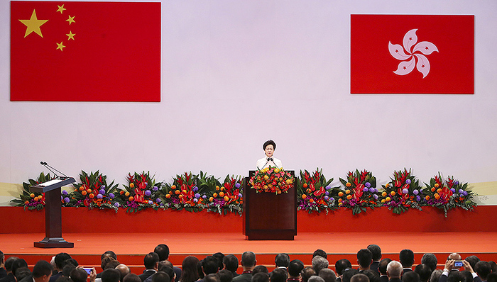 一国两制,两制,一国,推广者,促成者,重要讲话,国家主权,香港特别行政区基本法,帮助青少年,伟大复兴