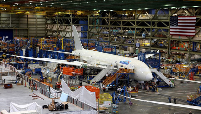 探访全球最大的飞机厂——波音西雅图工厂
