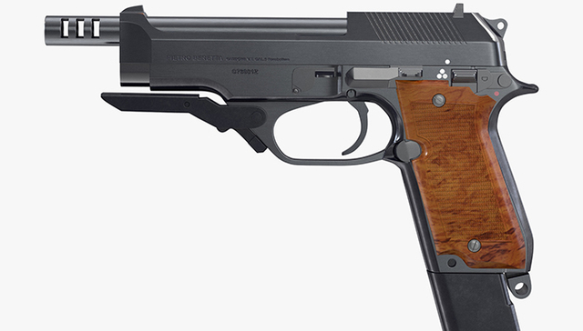 射速每分钟1000发：贝雷塔冲锋手枪