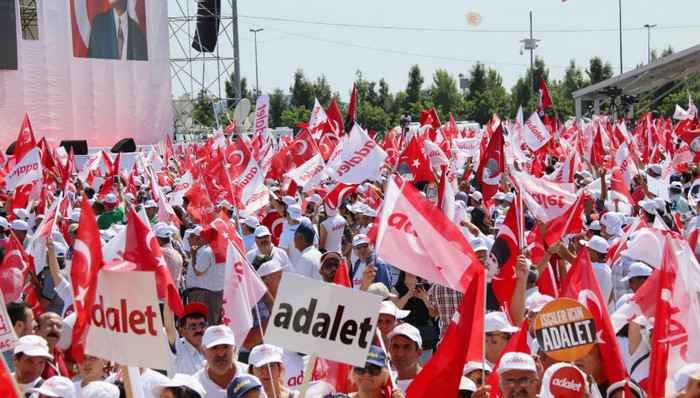 埃尔多安,土耳其,反对党,游行