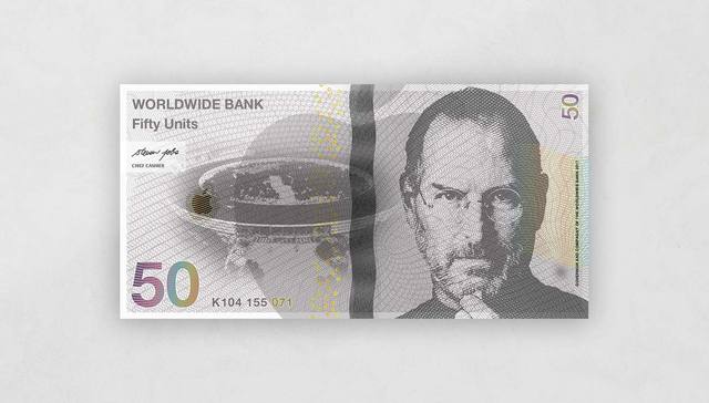 乔布斯等商业明星被印在了纸币上 你猜猜他们“值”多少钱？