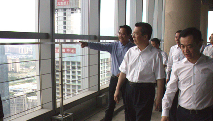 西安市委书记,绿地中心