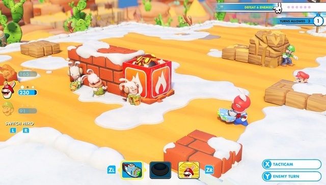 育碧,Switch,疯狂兔子,易基,游戏内容,游戏产品,游戏人物,任天堂,马里奥与疯兔:王国之战,玩