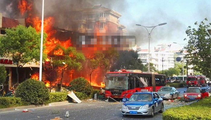 杭州,餐馆,煤气瓶爆炸