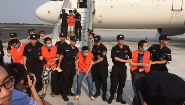 中泰警方拘捕25名台籍诈骗犯 或全数遣送大陆受审