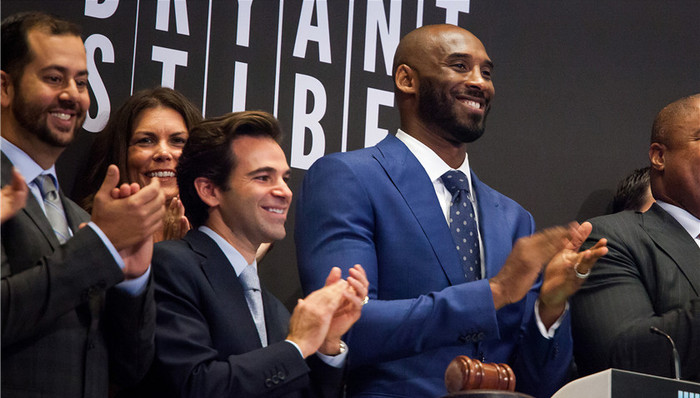 湖人名宿退役仍拼命 “投资人”科比获大佬高度评价