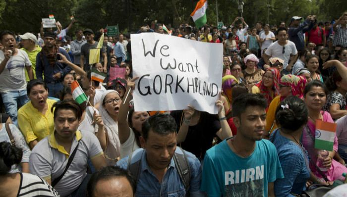 大吉岭,印度,独立,廓尔喀